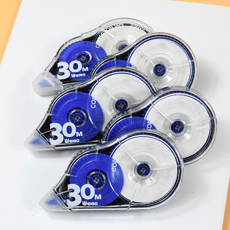 Correction Tape Roller - エクステ用の白い修正テープ,5つの8287またはピース/セットmの化粧品アクセサリー,ローラー,修正,学校,文房具,事務用品,150