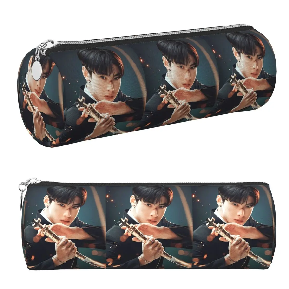 Stationery And Office Supply Chain - Cha Eunwoo ペンケース ペンホルダー シリンダーペンボックス 鉛筆バッグ