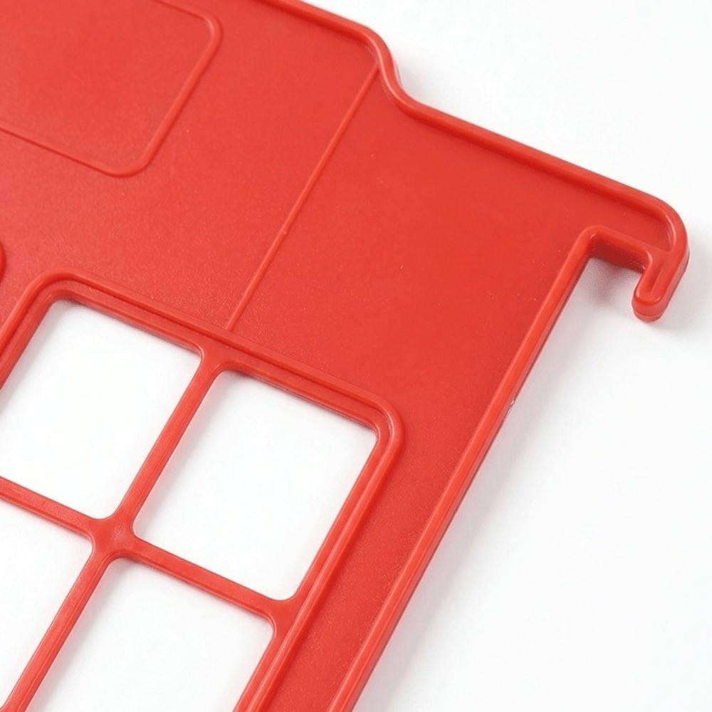 File Folder Hanging - 8 個の耐久性のあるプラスチック製ハンギングファイルディバイダー A4 マルチカラーハンギングフォルダーセパレーターファイルラックパーティション文書分類