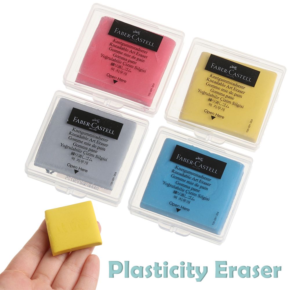 Rubber Eraser Kneaded - 可塑性ゴムソフト消しゴムワイプハイライト練り消しゴムアートピアティングデザインスケッチ粘土文具