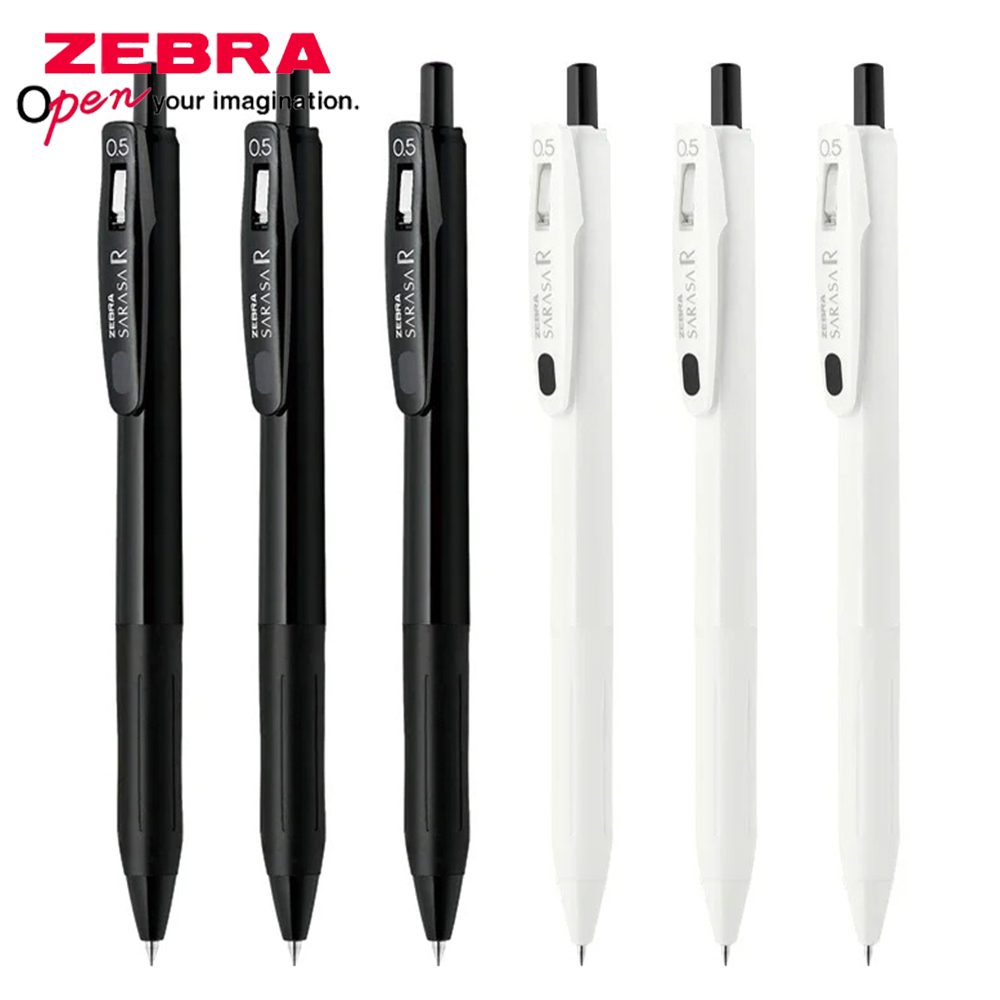 Zebra Pen Sarasa - 日本ゼブラゲルペン JJ29 ボールペン SARASA R 速乾性プレス水ベース