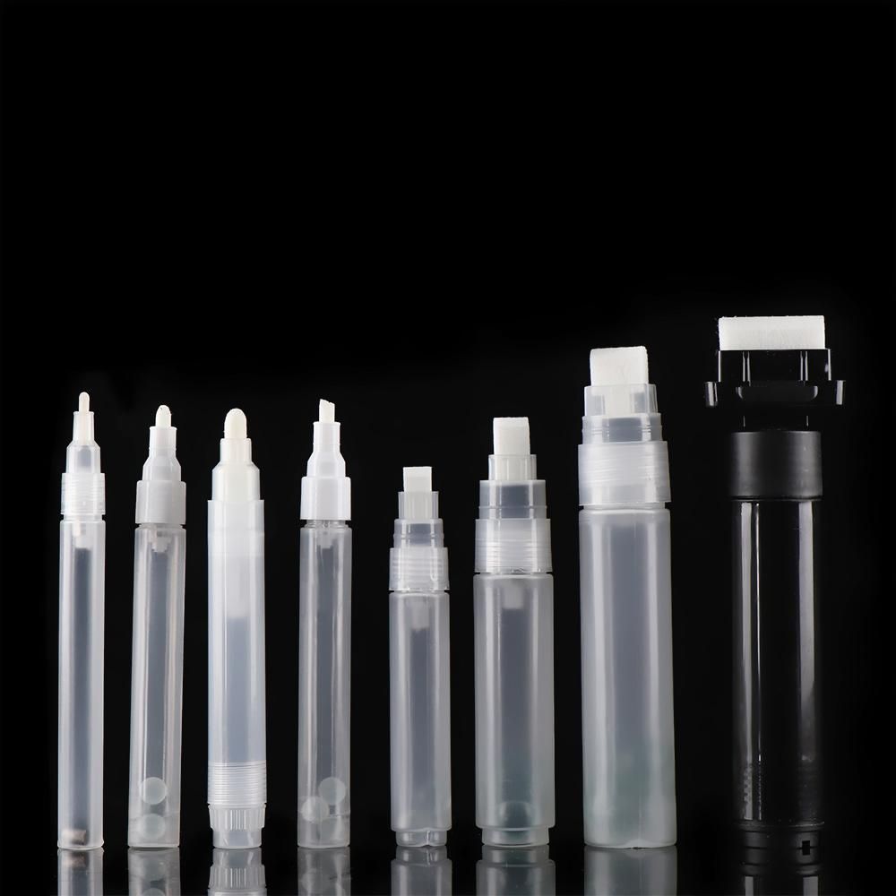 Whiteboard Marker Set - 1個プラスチック空のペンロッド3ミリメートル5ミリメートル6.5ミリメートル8ミリメートル10ミリメートルバレルチューブためペン液体チョークマーカーペイントペンアクセサリー
