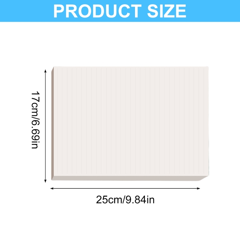 Graph Paper Pad - 3 個方眼紙ドラフト紙ライティングパッド方眼紙計算パッド裏地付きメモ帳グラフパッド
