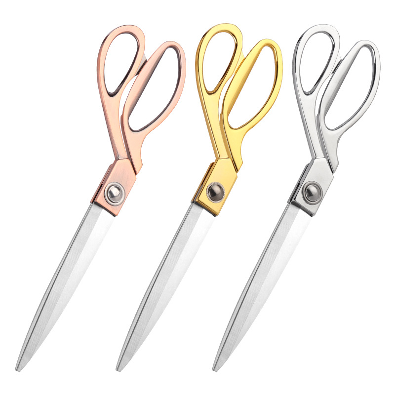 Scissors Stainless Craft - Dobeli-ステンレス鋼金メッキテーラーはさみ、カッター、合金、衣類、縫製、結婚式の儀式、工芸品のせん断