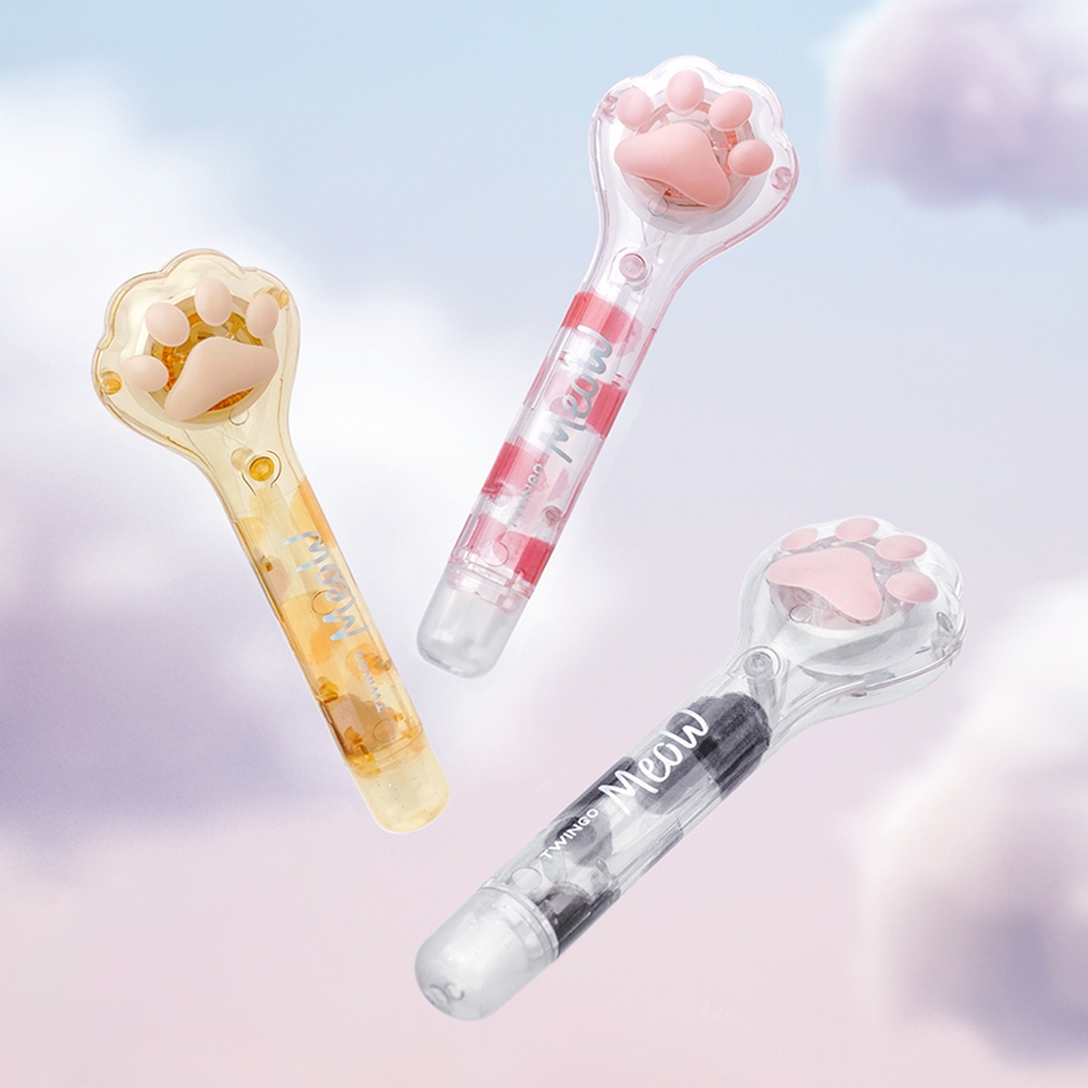 猫の足の修正テープ、ポータブルサイズ、6m x 5mm、オフ - Correction Tape Roller のレビューと価格