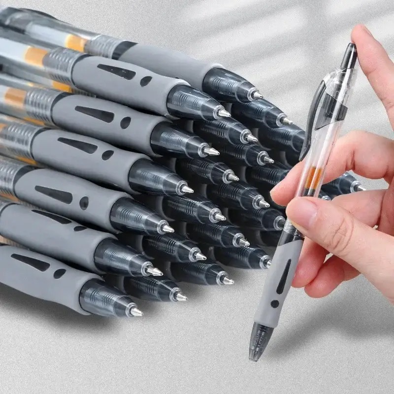 13/30 個格納式ゲルペンセット黒/赤/青インクボールペン - Gel Ink Pen Set のレビューと価格