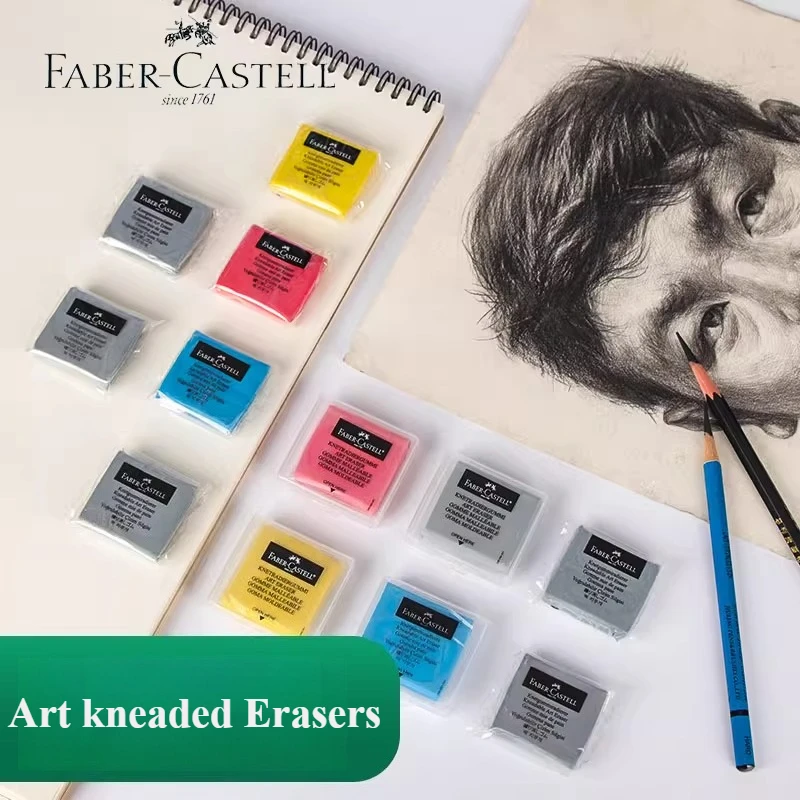 ファーバーカステル可塑性ゴムソフトアート消しゴムワイプハイラ - Rubber Eraser Kneaded のレビューと価格