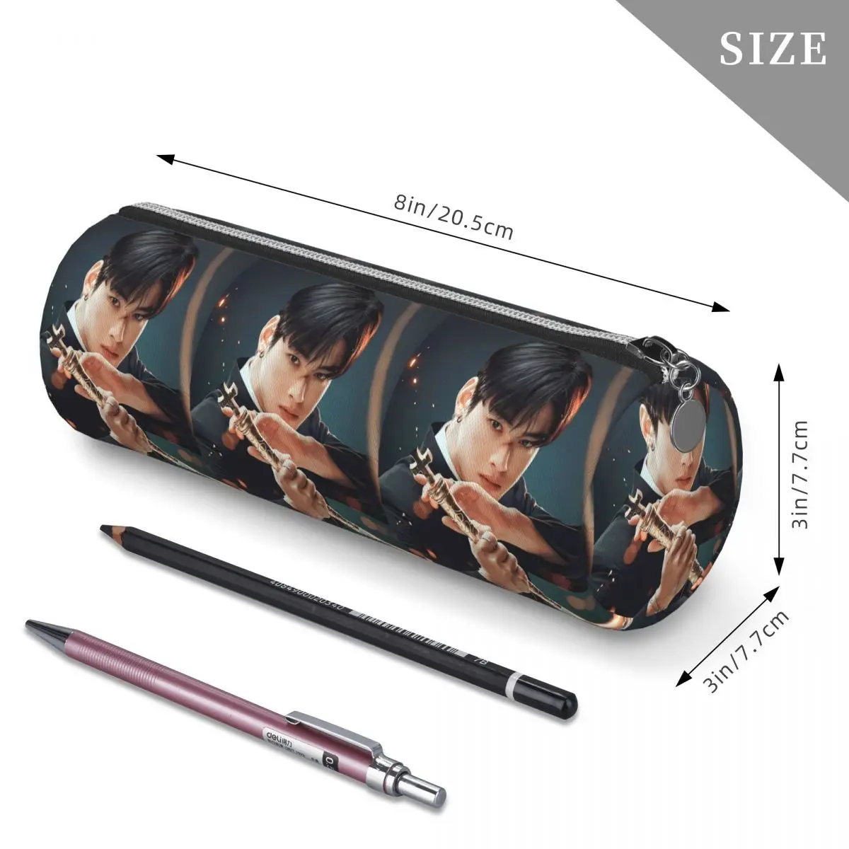 Cha Eunwoo ペンケース ペンホルダー シリンダーペ - Stationery And Office Supply Chain のレビューと価格