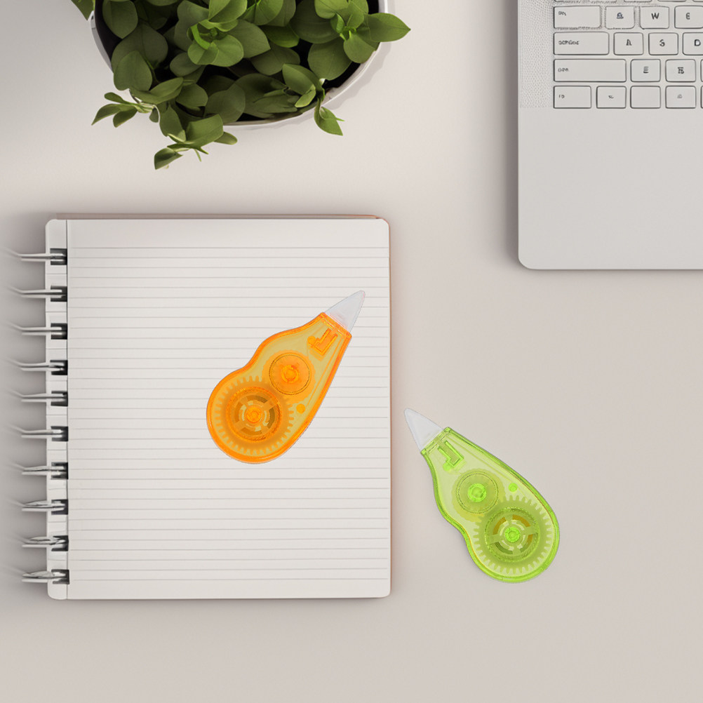 12個入り 学生用修正テープ カラフル ミニアプリケーター  - Correction Tape Roller のレビューと価格