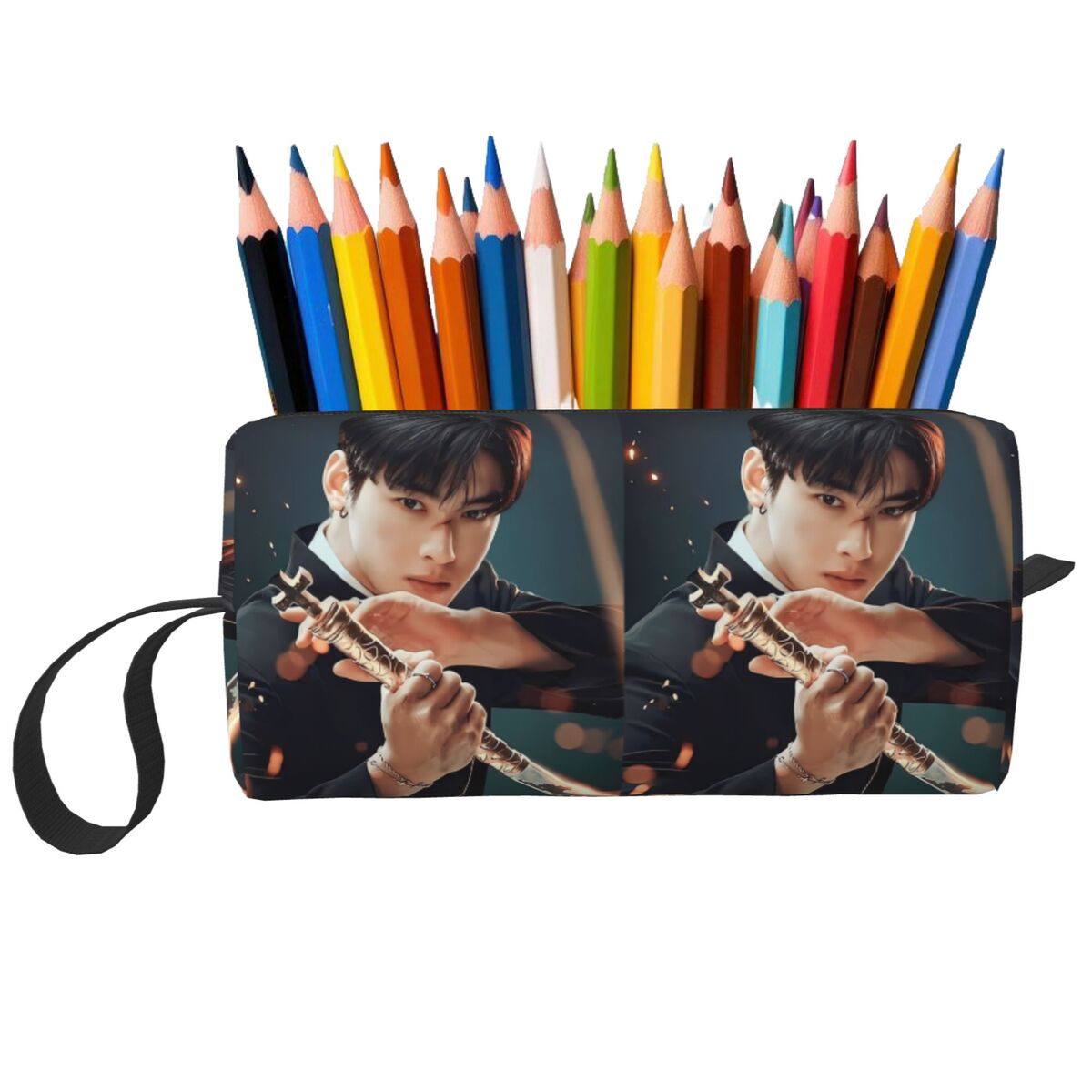 Cha Eunwoo ペンケース学生用ペンボックス鉛筆バッグ - Stationery And Office Supply Chain のレビューと価格