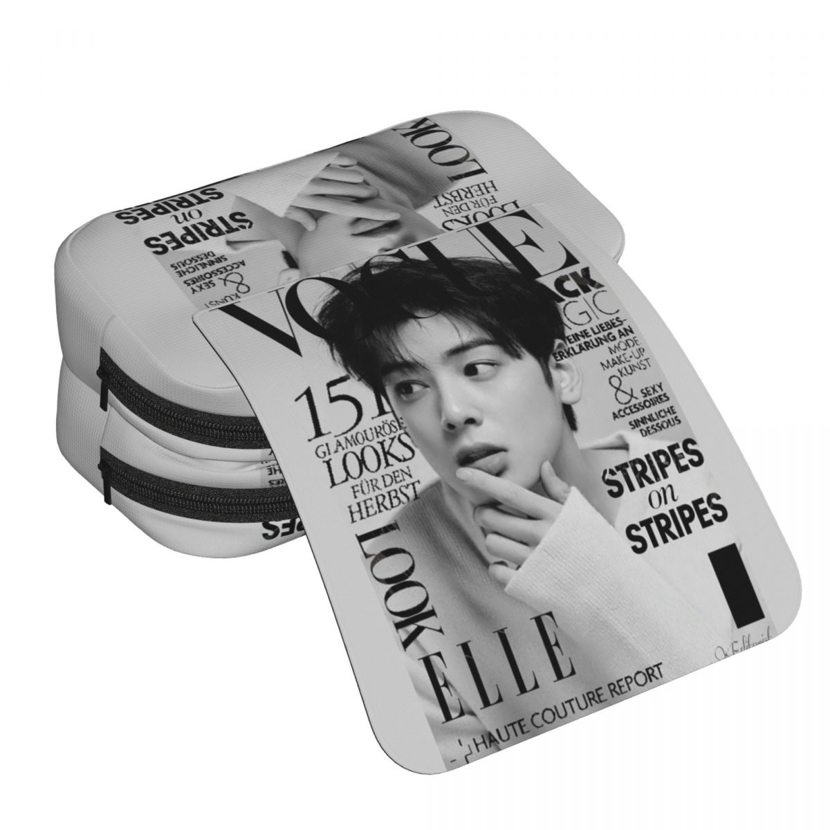 Cha EunWoo Kpop Astro ペンケース 子供 - Stationery And Office Supply Chain のレビューと価格