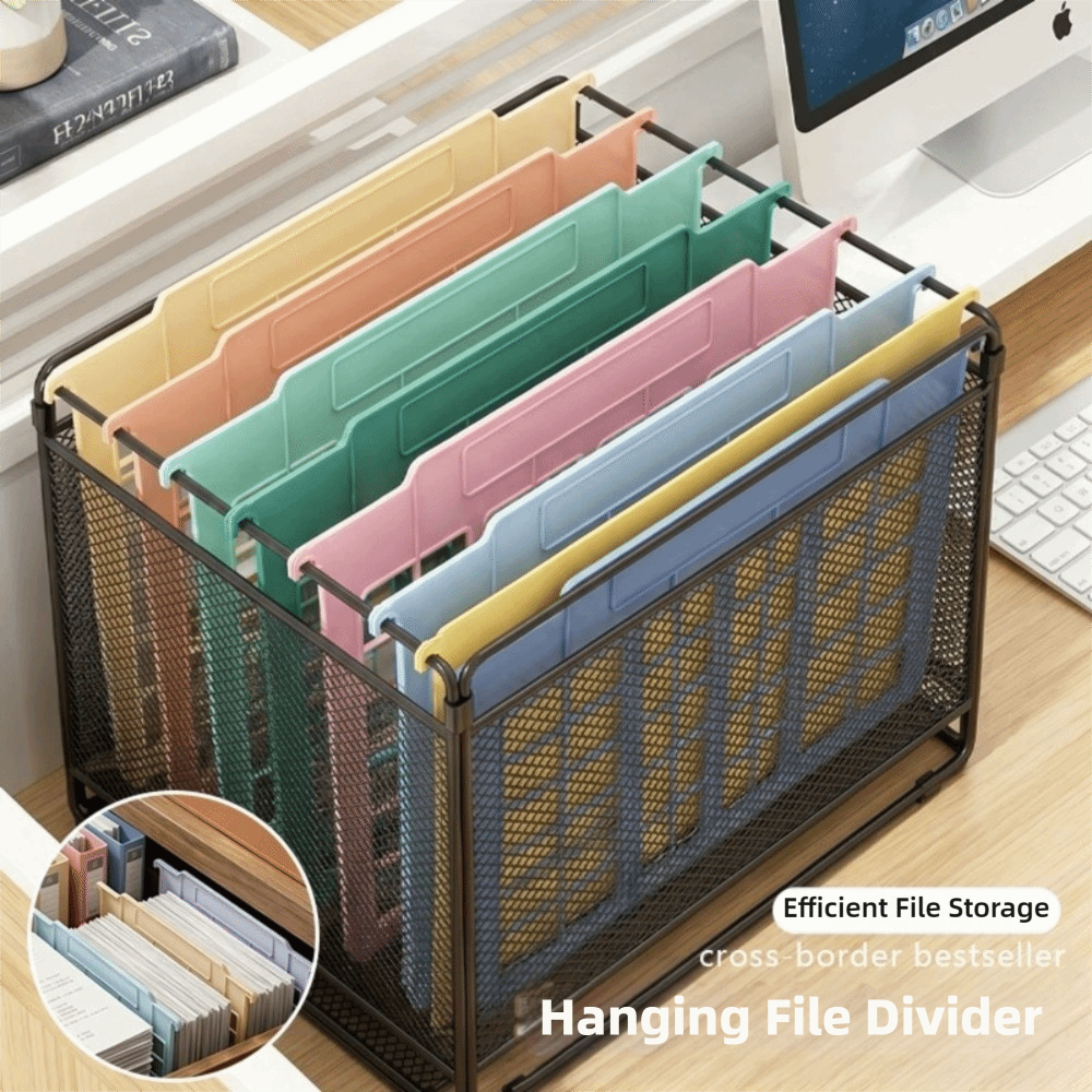8 個の耐久性のあるプラスチック製ハンギングファイルディバイ - File Folder Hanging のレビューと価格