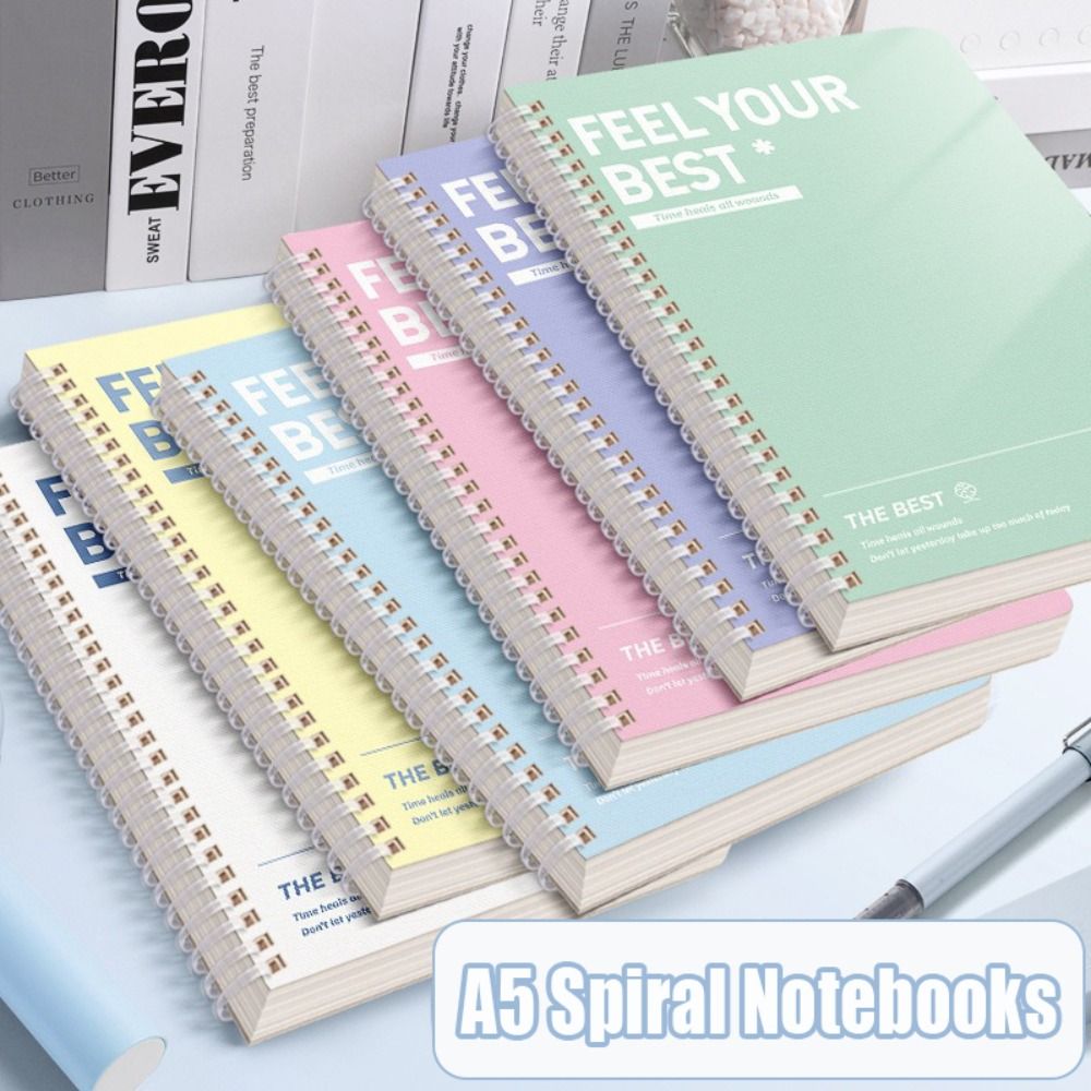 60 枚/本高品質 A5 スパイラルノートブックミシン目入り - Graph Paper Pad のレビューと価格