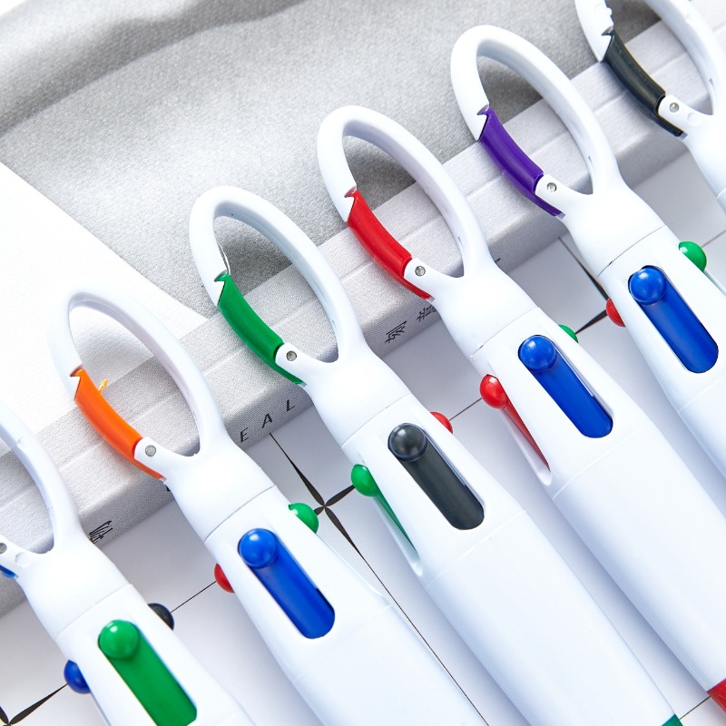 1 個ゲルペン 4 色インクポータブルプレスボールペンキーチ - Stationery And Office Supply Chain のレビューと価格