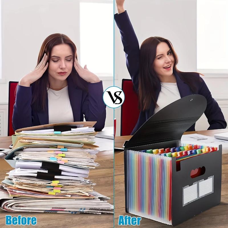 A4多層フリップオーガンバッグ 三面密閉プラスチックファイル - File Folder Hanging のレビューと価格
