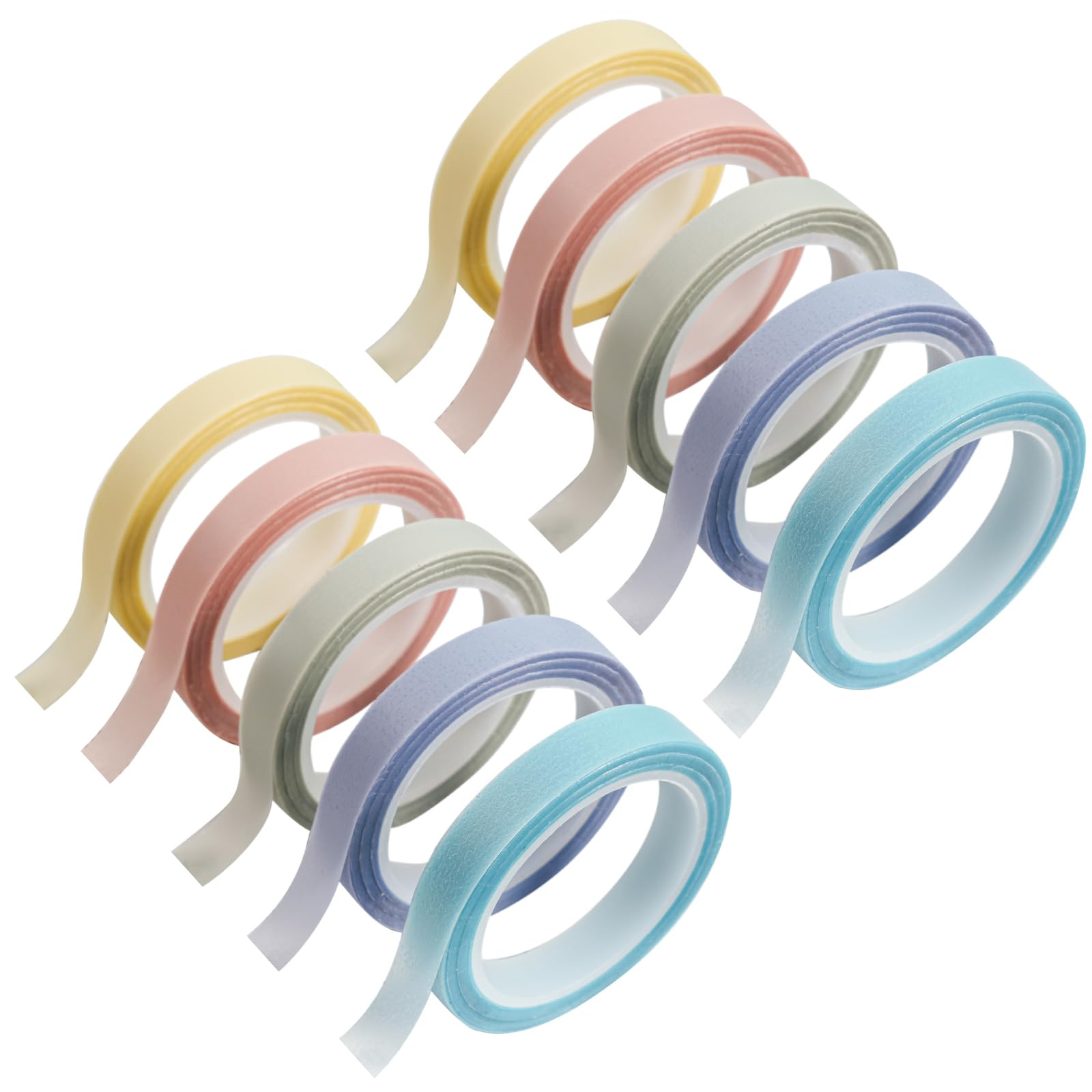 Morandi蛍光蛍光ペンインデックステープ、書き込み可能な - Correction Tape Roller のレビューと価格