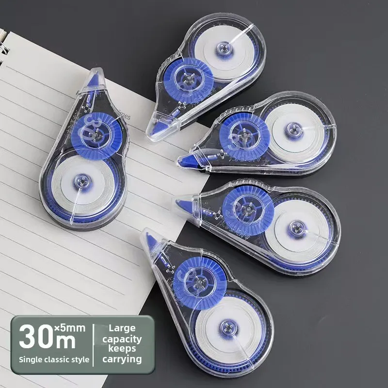 学校修正テープローラーシンプルな事務用品文房具白ステッカーテ - Correction Tape Roller のレビューと価格