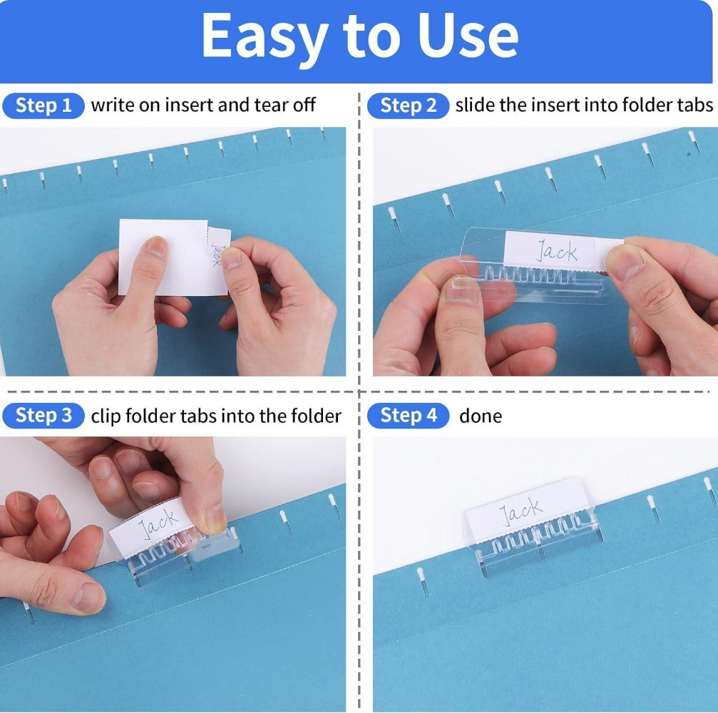 20-60個の透明吊り下げフォルダータブ、吊り下げフォルダー - File Folder Hanging のレビューと価格
