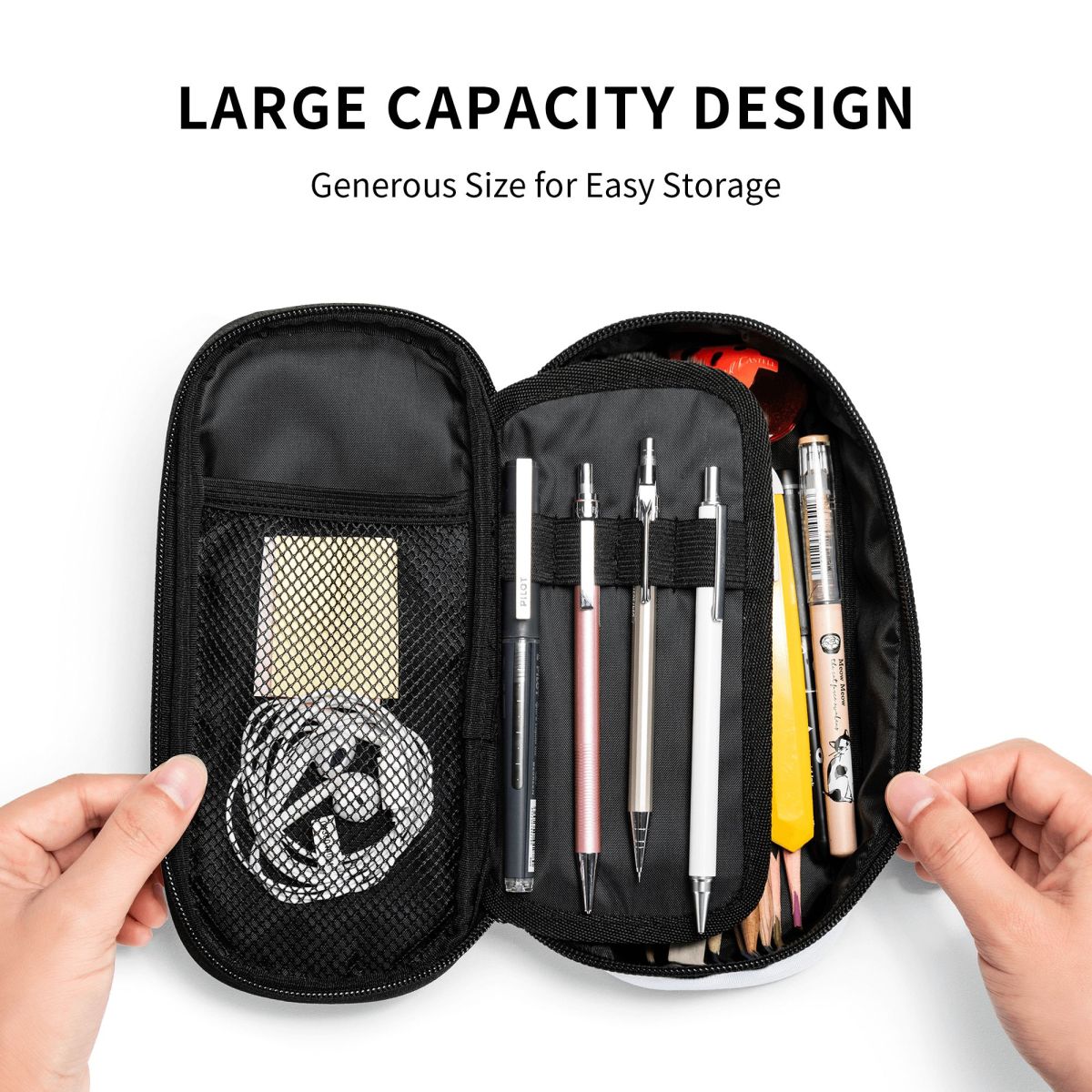イラン黒ペルシャライオン鉛筆ケース鉛筆ポーチ収納文具用品大容 - Lion Stationery & Office Supply(Kunshan)Co.Ltd のレビューと価格