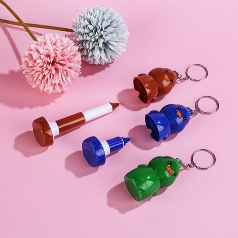 ランダムカラーのアヒル型格納式ブルーゲルペン6本パック、吊り - Stationery And Office Supply Chain のレビューと価格