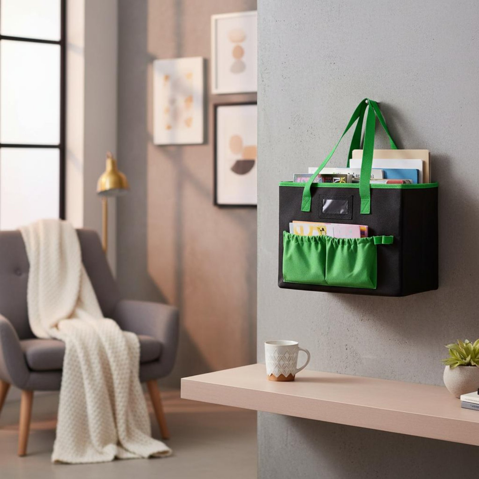 折りたたみ式ファイルフォルダートートバッグ 頑丈な吊り下げ式 - File Folder Hanging のレビューと価格