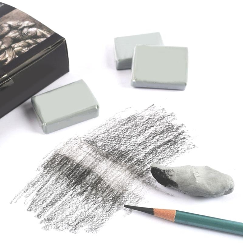アーティスト向けのアート消しゴム ブレンディング、シェーディ - Rubber Eraser Kneaded のレビューと価格
