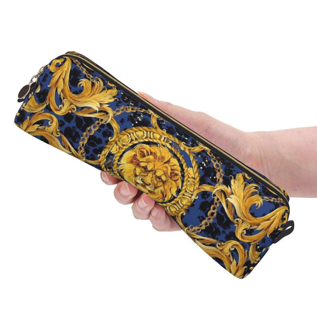 ゴールデンライオンダマスク飾り鉛筆ケースバロック鉛筆ポーチペ - Lion Stationery & Office Supply(Kunshan)Co.Ltd のレビューと価格