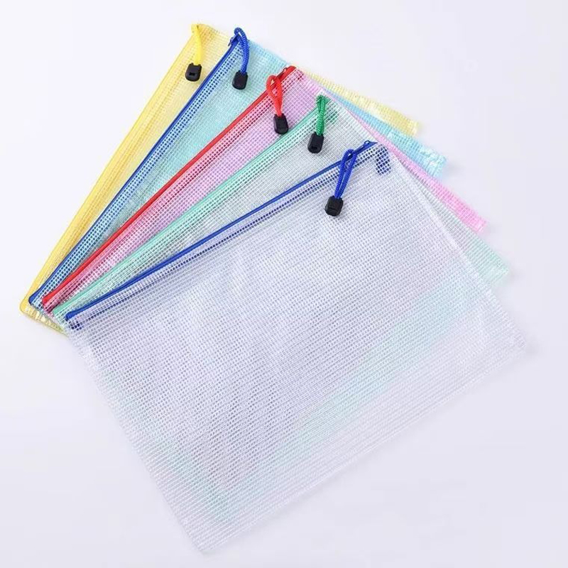 5 個文具収納フォルダーファイルメッシュジッパーポーチ A4 - Portfolio Folder Zip のレビューと価格