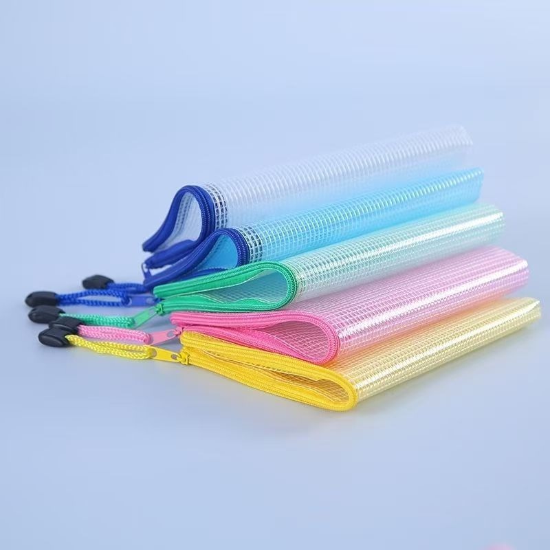 5 個文具収納フォルダーファイルメッシュジッパーポーチ A4 - Portfolio Folder Zip のレビューと価格