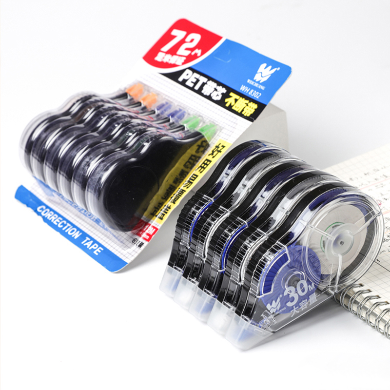 6 ピース/セット学校修正テープローラーシンプルな事務用品文 - Correction Tape Roller のレビューと価格