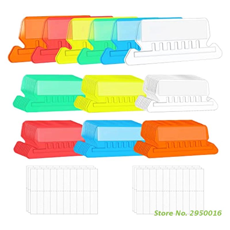 フォルダタブを掛けるためのプラスチックタブ,フォルダーに掛け - File Folder Hanging のレビューと価格