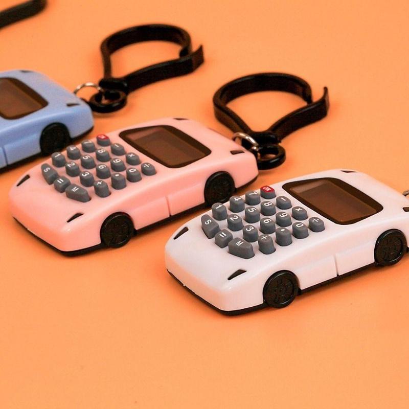 ミニカー型ポータブル電卓、取り外し可能なキーチェーン、コンパ - Stationery And Office Supply Chain のレビューと価格