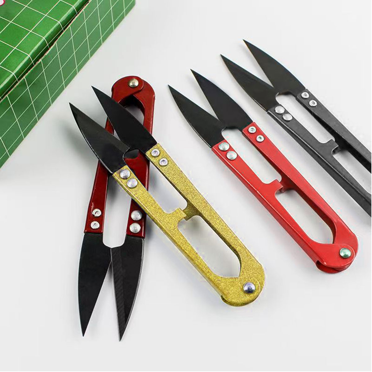 釣り用ハサミ マルチカラー トリミング用ハサミ ニッパー U - Scissors Stainless Craft のレビューと価格