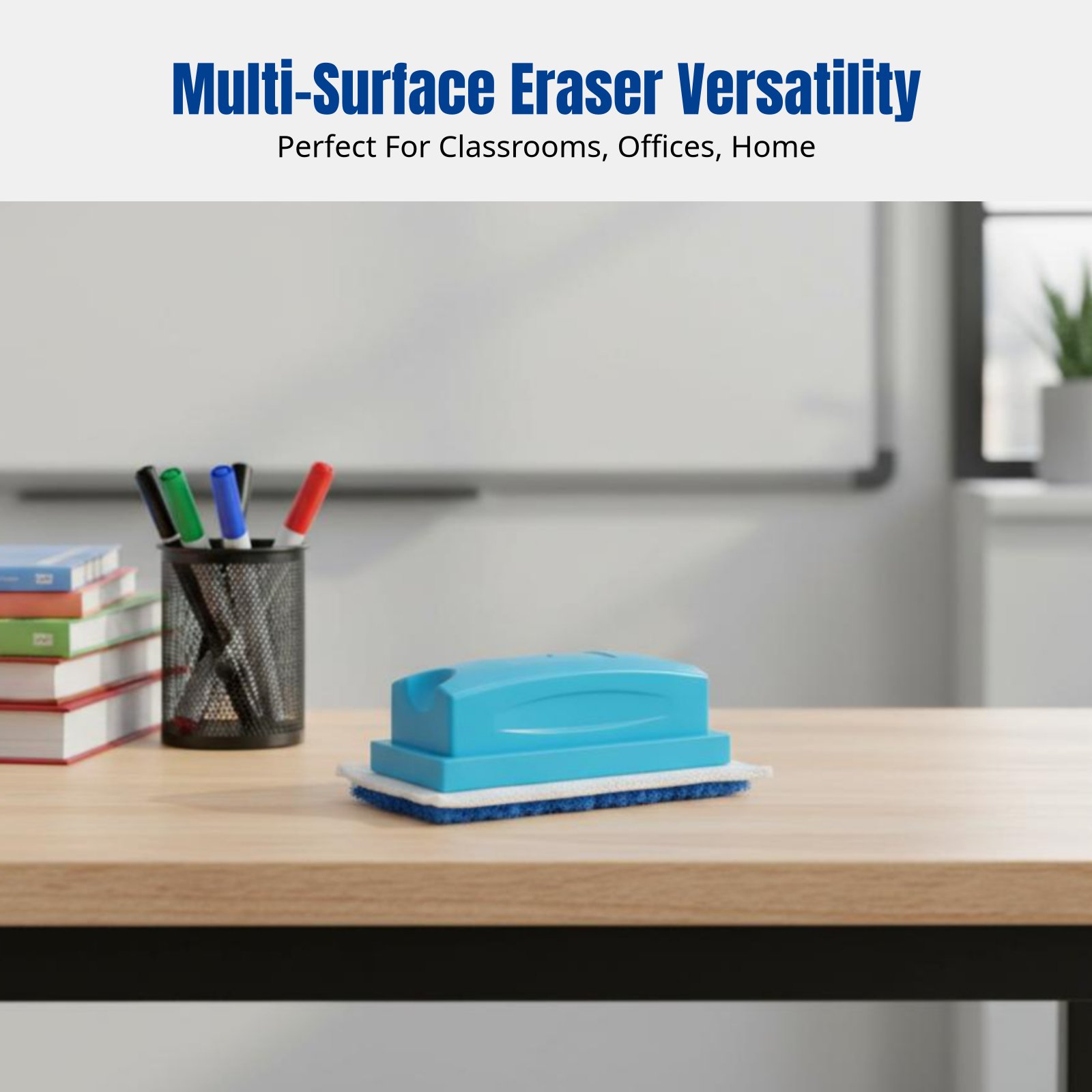 黒板消しゴム、ホワイトボード消しゴム、洗えるチョーク消しゴム - Whiteboard Marker Set のレビューと価格