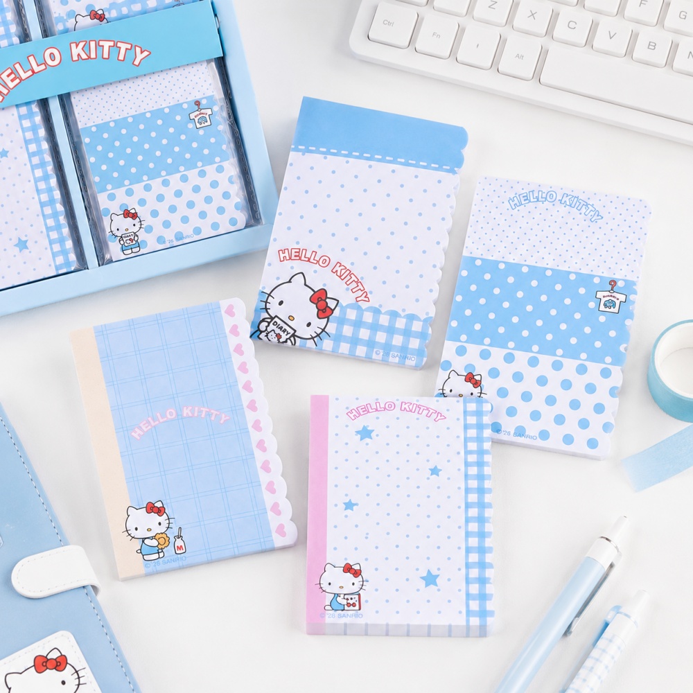 本物のサンリオ ハローキティ メモパッド M5 キュートブル - Stationery Office Items List のレビューと価格