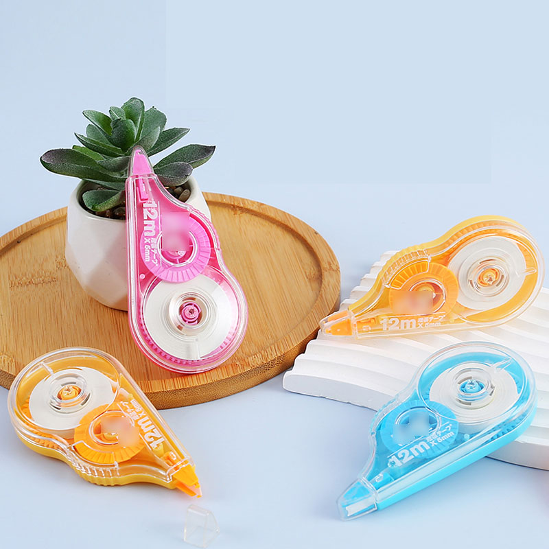 3パック、色補正テープ、使いやすいアプリケーター、学校のオフ - Correction Tape Roller のレビューと価格