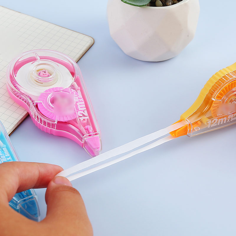 3パック、色補正テープ、使いやすいアプリケーター、学校のオフ - Correction Tape Roller のレビューと価格