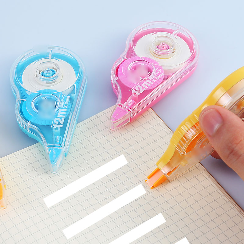 3パック、色補正テープ、使いやすいアプリケーター、学校のオフ - Correction Tape Roller のレビューと価格