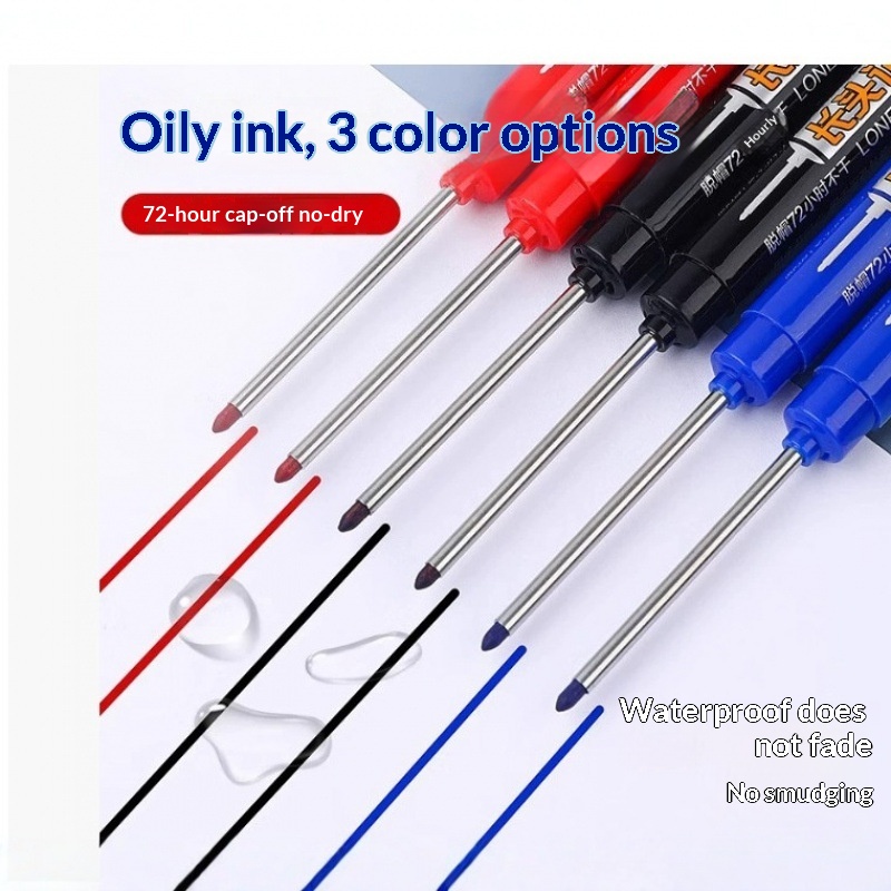 12/2本入り 45mm深穴マーカーペン ロングニブヘッド  - Whiteboard Marker Set のレビューと価格