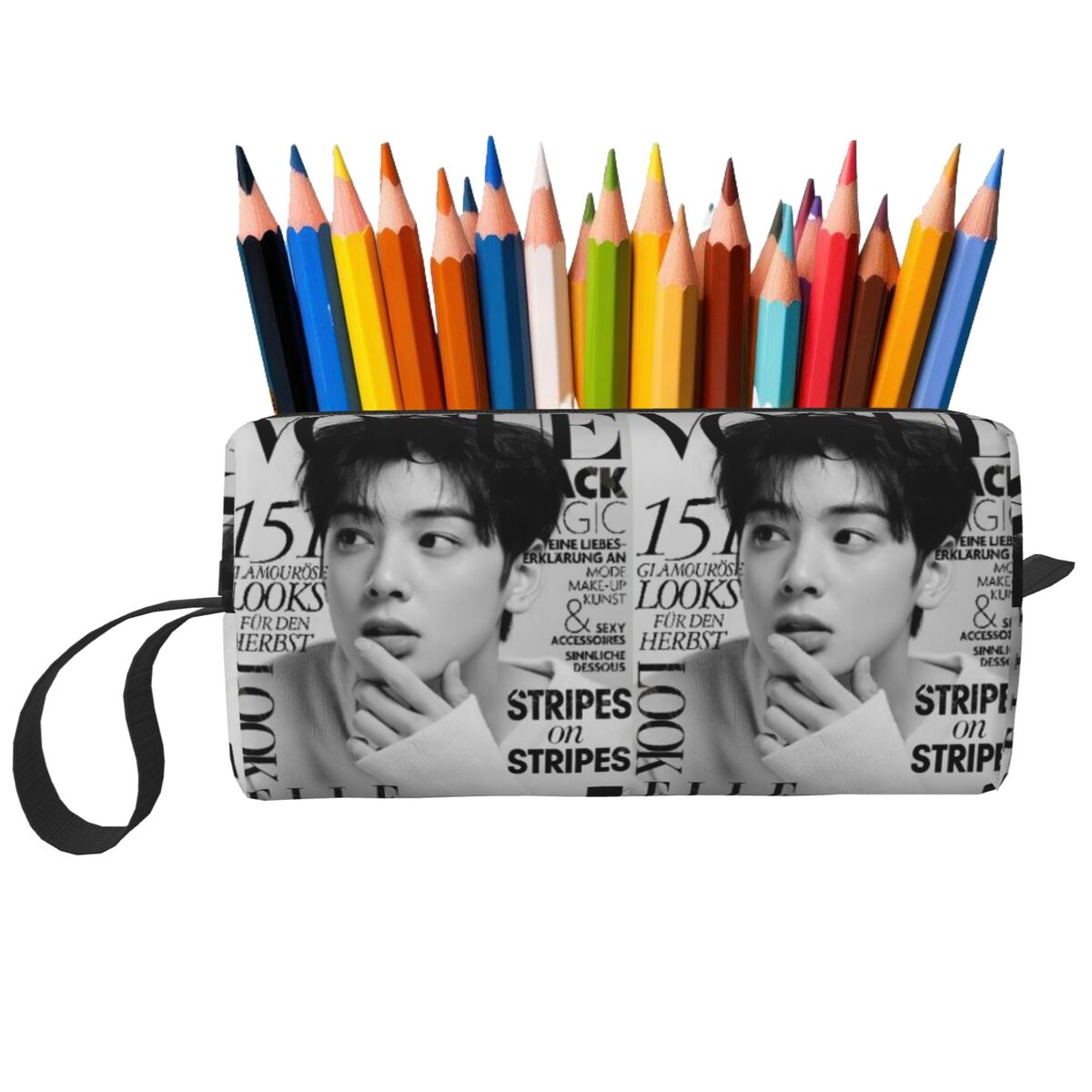 Cha EunWoo Kpop Astro 学生用鉛筆ケース - Stationery And Office Supply Chain のレビューと価格