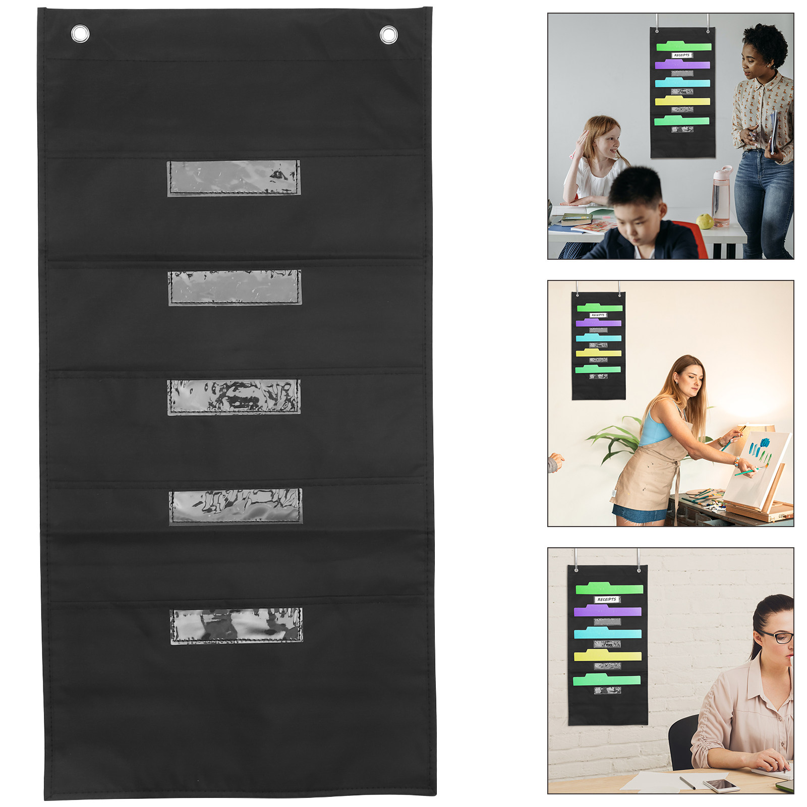 多層フォルダーバッグ ポータブルハンギングファイルフォルダー - File Folder Hanging のレビューと価格