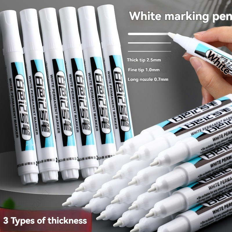 1/10/20 個白永久マーカーペンセット 0.7/1.0/ - Whiteboard Marker Set のレビューと価格