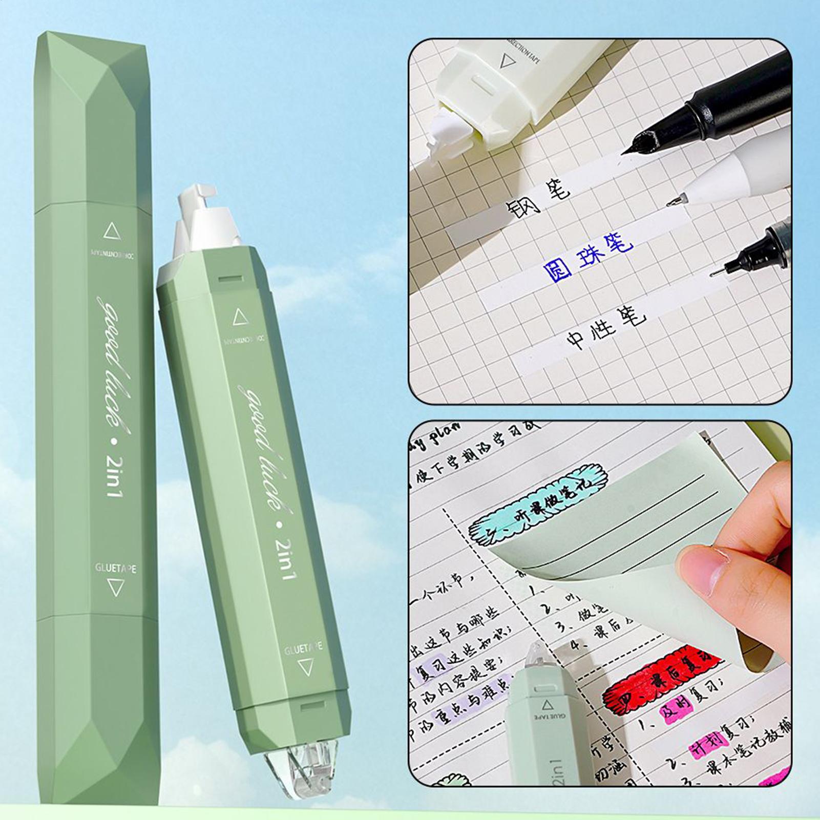ホワイトアウト修正テープ 4 個 簡単に適用できる文具用品  - Correction Tape Roller のレビューと価格