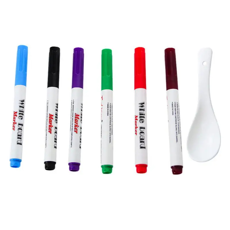 色の魔法の水彩画フローティングペンセットホワイトボードマーカ - Whiteboard Marker Set のレビューと価格