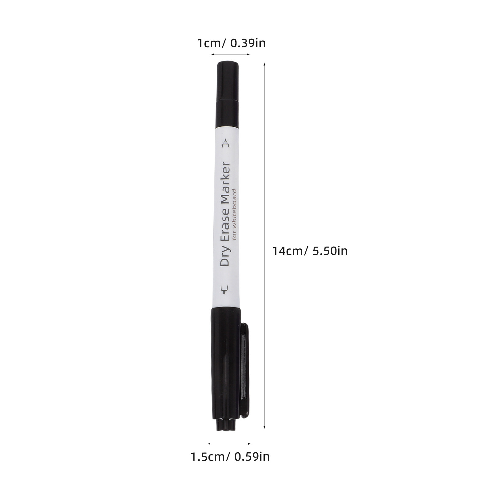 ホワイトボード用ドライイレースマーカー3本セット、両端使える - Whiteboard Marker Set のレビューと価格