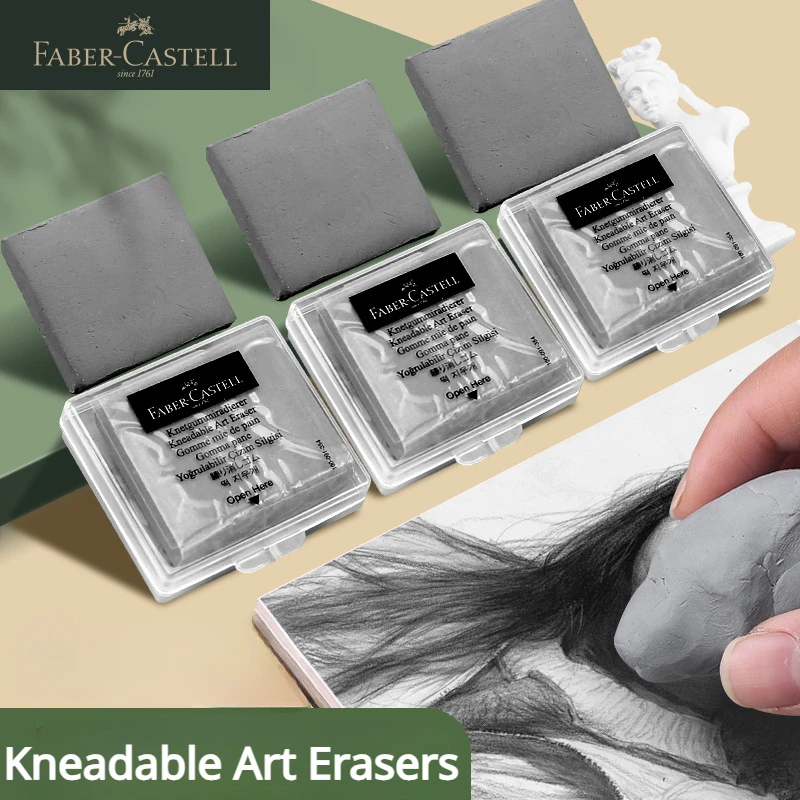 ファーバーカステル 描画アート練り消しゴム 2 個 修正用、 - Rubber Eraser Kneaded のレビューと価格