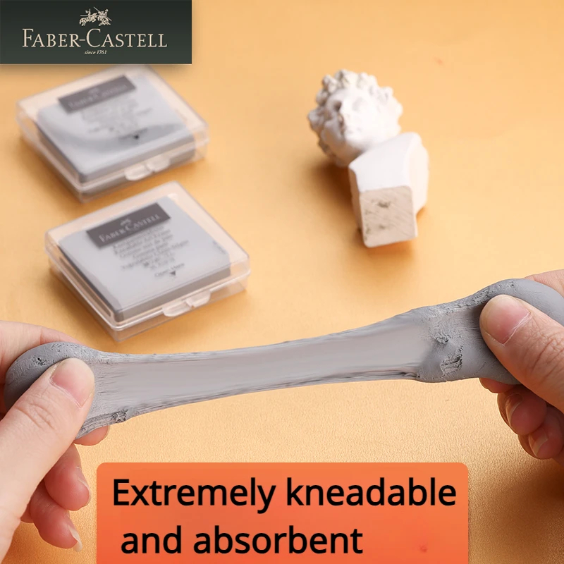 ファーバーカステル 描画アート練り消しゴム 2 個 修正用、 - Rubber Eraser Kneaded のレビューと価格